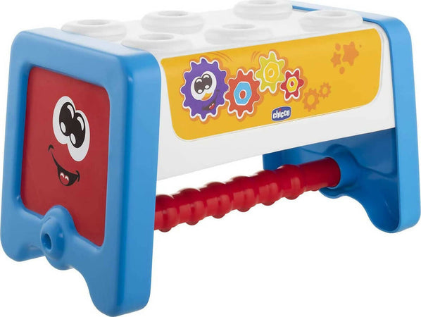 Chicco cassetta degli attrezzi 2 in 1, banco da lavoro per bambini con attrezzi giocattolo, gioco stem con 15 pezzi tra cui martello, cacciavite e chiave inglese - giochi educativi 1 anno - 3 anni Giochi e giocattoli/Giocattoli prima infanzia/Giochi musicali Sanitaria Gioia del Bimbo - Villa San Giovanni, Commerciovirtuoso.it