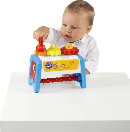 Chicco cassetta degli attrezzi 2 in 1, banco da lavoro per bambini con attrezzi giocattolo, gioco stem con 15 pezzi tra cui martello, cacciavite e chiave inglese - giochi educativi 1 anno - 3 anni Giochi e giocattoli/Giocattoli prima infanzia/Giochi musicali Sanitaria Gioia del Bimbo - Villa San Giovanni, Commerciovirtuoso.it