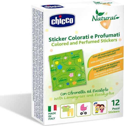 Chicco Cerotti Sticker Colorati e Profumati alla Citronella, multicolore Prodotti Anti Zanzare Sanitaria Gioia del Bimbo - Villa San Giovanni, Commerciovirtuoso.it