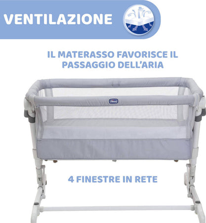 Chicco Culla Cosleeping Next2me Pop Up Con Materasso Pieghevole Fino A 9kg con borsa per il trasporto 88,5x56,5x66/81(h)cm Prima infanzia/Cameretta/Mobili cameretta/Lettini per neonati e bambini/Culle/Lettini da affiancare Sanitaria Gioia del Bimbo - Villa San Giovanni, Commerciovirtuoso.it