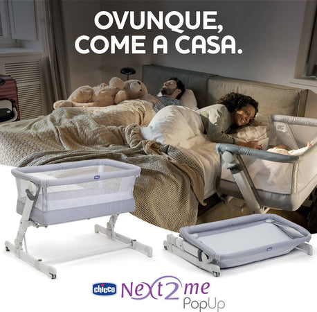 Chicco Culla Cosleeping Next2me Pop Up Con Materasso Pieghevole Fino A 9kg con borsa per il trasporto 88,5x56,5x66/81(h)cm Prima infanzia/Cameretta/Mobili cameretta/Lettini per neonati e bambini/Culle/Lettini da affiancare Sanitaria Gioia del Bimbo - Villa San Giovanni, Commerciovirtuoso.it