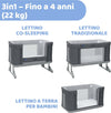 Chicco-Culla-Next2me-Forever-,-Slate-Grey,-Honey-Beige,-Culla-Neonato-Fianco-Letto,-Spondina-Apribile-Altezza-Regolabile,-vari-colori