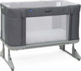 Chicco-Culla-Next2me-Forever-,-Slate-Grey,-Honey-Beige,-Culla-Neonato-Fianco-Letto,-Spondina-Apribile-Altezza-Regolabile,-vari-colori