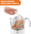 Chicco Cuocipappa Multifunzione Easy Meal per Lo Svezzamento Omogeneizzatore per Neonati E Bambini Frullatore E Scaldapappa Con Cottura a Vapore E Grattugia Cut Express Riscalda E Scongela Prima infanzia/Allattamento e pappa/Frullatori robot da cucina e presse/Robot da cucina Sanitaria Gioia del Bimbo - Villa San Giovanni, Commerciovirtuoso.it