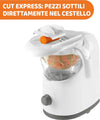 Chicco Cuocipappa Multifunzione Easy Meal per Lo Svezzamento Omogeneizzatore per Neonati E Bambini Frullatore E Scaldapappa Con Cottura a Vapore E Grattugia Cut Express Riscalda E Scongela Prima infanzia/Allattamento e pappa/Frullatori robot da cucina e presse/Robot da cucina Sanitaria Gioia del Bimbo - Villa San Giovanni, Commerciovirtuoso.it