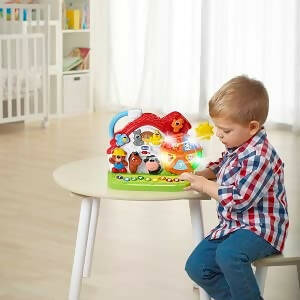 Chicco fattoria parlante bilingue italiano/inglese, fattoria con animali per bambini con luci e suoni, 3 modalità di gioco, gioco educativo elettronico - giochi bambini 1-4 anni Giochi e giocattoli/Giocattoli prima infanzia/Giochi musicali Sanitaria Gioia del Bimbo - Villa San Giovanni, Commerciovirtuoso.it