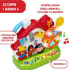 Chicco fattoria parlante bilingue italiano/inglese, fattoria con animali per bambini con luci e suoni, 3 modalità di gioco, gioco educativo elettronico - giochi bambini 1-4 anni Giochi e giocattoli/Giocattoli prima infanzia/Giochi musicali Sanitaria Gioia del Bimbo - Villa San Giovanni, Commerciovirtuoso.it