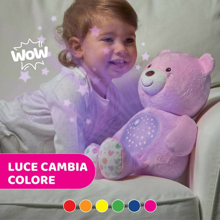 Chicco First Dreams Orsacchiotto Peluche Baby Bear, Soffice Pupazzo Luce Notturna Bambini, Effetti Luminosi e Melodie Neonato 0 Mesi + Illuminazione/Illuminazione per interni/Illuminazione per bambini/Luci notturne per bambini Sanitaria Gioia del Bimbo - Villa San Giovanni, Commerciovirtuoso.it