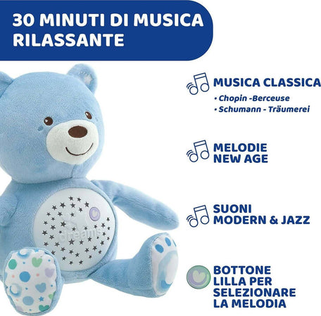 Chicco First Dreams Orsacchiotto Peluche Baby Bear, Soffice Pupazzo Luce Notturna Bambini, Effetti Luminosi e Melodie Neonato 0 Mesi + Illuminazione/Illuminazione per interni/Illuminazione per bambini/Luci notturne per bambini Sanitaria Gioia del Bimbo - Villa San Giovanni, Commerciovirtuoso.it
