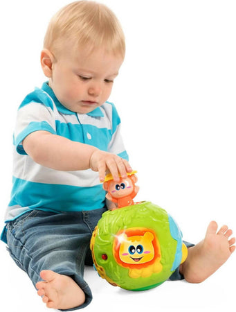 Chicco Gioco Palla Pop Up, Palla Musicale con Effetto Sorpresa, a Tema Giungla Con Luci, Suoni ed Effetto Cucù, Sviluppa Abilità Manuali, 6-36 Mesi Giochi e giocattoli/Giocattoli prima infanzia/Giochi musicali Sanitaria Gioia del Bimbo - Villa San Giovanni, Commerciovirtuoso.it