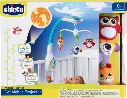 Chicco Giostrina Culla Neonato Foresta Magica Con Proiettore, Carillon Elettronico Neonati Con Musica Rilassante E Proiettore Luci per Culla E Lettino, Con 3 Peluche Removibili, Giochi Neonato 0+ Mesi Casa e cucina/Decorazioni per interni/Decorazioni cameretta bambini/Giostrine acchiappasogni Sanitaria Gioia del Bimbo - Villa San Giovanni, Commerciovirtuoso.it
