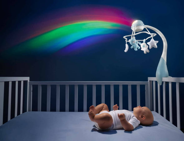 Chicco Giostrina Musicale Arcobaleno First Dreams, Giostrina Neonato Evolutiva 3in1, Melodie Rilassanti E Proiezione Con 4 Morbidi Pendenti Compatibile Con Culle Next2me, 0 Mesi+ Prima infanzia/Attività e intrattenimento/Acchiappasogni e giochi da appendere Sanitaria Gioia del Bimbo - Villa San Giovanni, Commerciovirtuoso.it