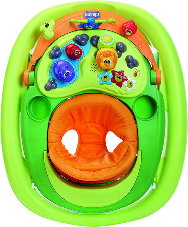 Chicco Girello Walky Talky, 5 m+ Sunny Giallo e Blu Green Wave verde e arancio Girello per Bambini Bambine Pieghevole Colorato con giochi Prima infanzia/Attività e intrattenimento/Girelli Sanitaria Gioia del Bimbo - Villa San Giovanni, Commerciovirtuoso.it