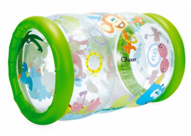 Chicco Gonfiabile Jungle Musical Roller Gioco Musicale Per Bambini Per Gattonamento E Coordinazione Con Melodie 18 Mesi+