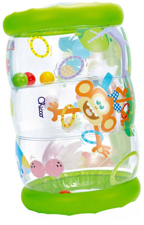 Chicco Gonfiabile Jungle Musical Roller Gioco Musicale Per Bambini Per Gattonamento E Coordinazione Con Melodie 18 Mesi+