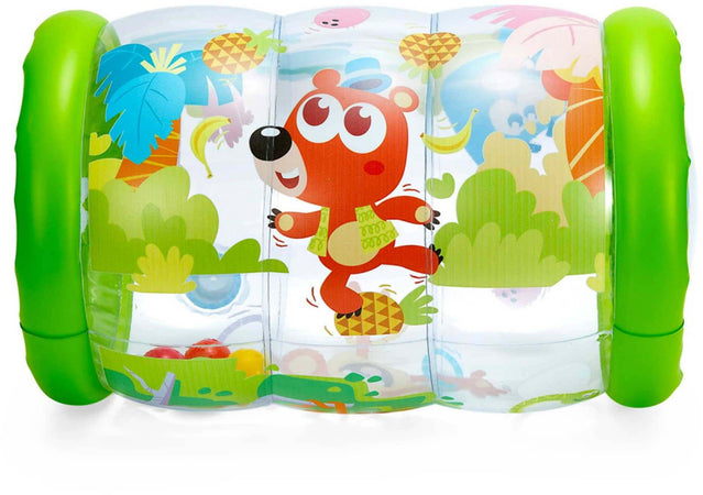 Chicco Gonfiabile Jungle Musical Roller Gioco Musicale Per Bambini Per Gattonamento E Coordinazione Con Melodie 18 Mesi+