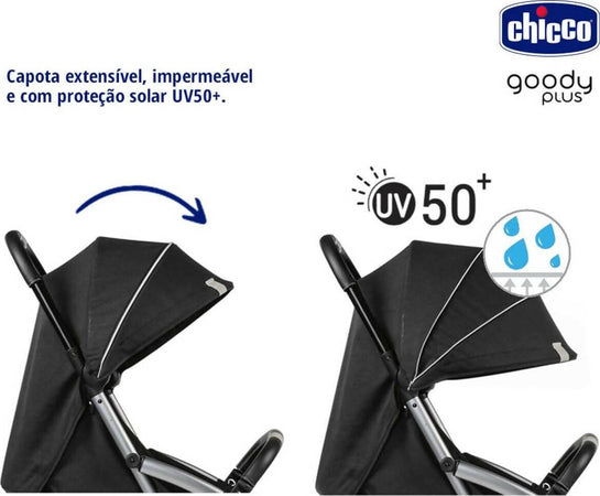 Chicco Goody Plus Passeggino Leggero Omologato Fino 22 Kg Resistente Compatto Comodo Sicuro Pratico Prima infanzia/Passeggini carrozzine e accessori/Passeggini e carrozzine/Passeggini compatti Sanitaria Gioia del Bimbo - Villa San Giovanni, Commerciovirtuoso.it