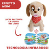 Chicco Lucky Storyteller Cucciolo Racconta Storie Peluche Interattivo E Parlante Gioco Educativo per Bambini Con Libro Illustrato 18+ Giochi e giocattoli/Elettronica per bambini/Animali interattivi Mondo Bimbo - Bagnara Calabra, Commerciovirtuoso.it