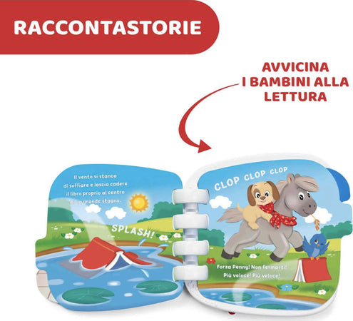 Chicco Lucky Storyteller Cucciolo Racconta Storie Peluche Interattivo E Parlante Gioco Educativo per Bambini Con Libro Illustrato 18+ Giochi e giocattoli/Elettronica per bambini/Animali interattivi Mondo Bimbo - Bagnara Calabra, Commerciovirtuoso.it