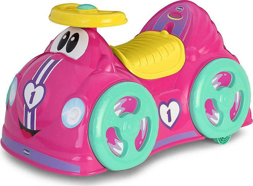 Chicco Macchina Cavalcabile per Bambini All Around Girl o Boy, Macchinina Bimba o Bimbo con Clacson che Suona, Ruote Piroettanti e Vano Portaoggetti, Rosa o Azzurro, Max 20 Kg, Giochi per Bambini Giocattoli Sanitaria Gioia del Bimbo - Villa San Giovanni, Commerciovirtuoso.it