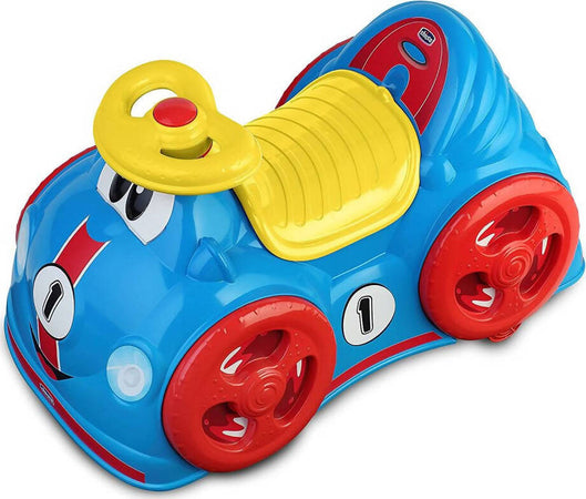 Chicco Macchina Cavalcabile per Bambini All Around Girl o Boy, Macchinina Bimba o Bimbo con Clacson che Suona, Ruote Piroettanti e Vano Portaoggetti, Rosa o Azzurro, Max 20 Kg, Giochi per Bambini Giocattoli Sanitaria Gioia del Bimbo - Villa San Giovanni, Commerciovirtuoso.it