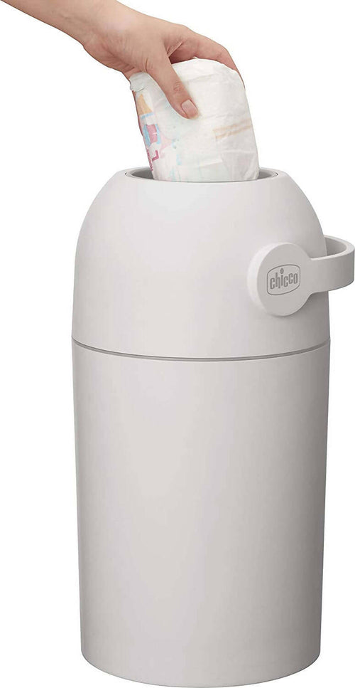 Chicco MangiaPannolini Contenitore Anti Odore per Pannolini Cestino Per Pannolini Capacità 25Pannolini 26x24.5x48.5cm Mangia Pannolini Sanitaria Gioia del Bimbo - Villa San Giovanni, Commerciovirtuoso.it