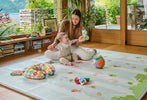 CHICCO-Maxi-Tappeto-da-Gioco-Bambini-2in1,-Neonato-con-Animali-e-Paesaggio,-Cameretta-Bambini-Morbido-e-Colorato,-Extra-Large-200x180-cm,-Pieghevole,-0+-Mesi,-200-x-180-cm