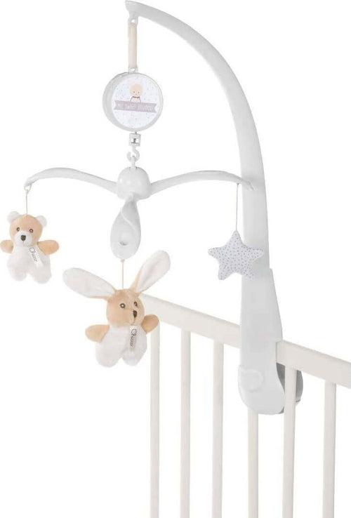 Chicco My Sweet Doudou Giostrina Acchiappa Sogni Bambini E Neonati Con Peluches Carillon Giostrina Musicale Universale Bianca Chicco 00009714000000 - Giostrina con Orsetto e Coniglietto, Beige Prima infanzia/Cameretta/Decorazioni cameretta/Acchiappasogni e giochi da appendere Mondo Bimbo - Bagnara Calabra, Commerciovirtuoso.it