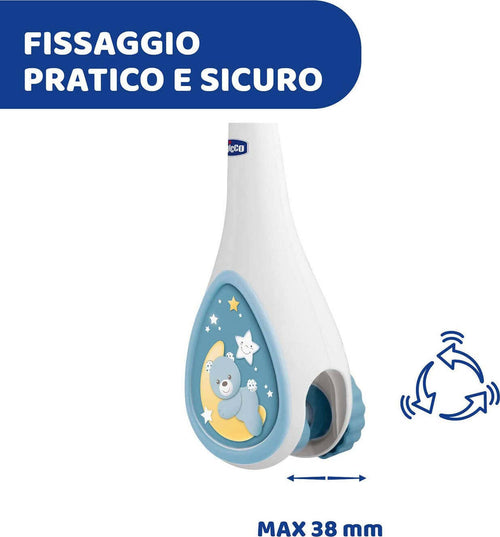Chicco Next 2 Dreams Giostrina Azzurro 0mesi + 4 Pendenti in Tessuto Musica Classica E Suoni Bianchi Casa e cucina/Decorazioni per interni/Decorazioni cameretta bambini/Giostrine acchiappasogni Sanitaria Gioia del Bimbo - Villa San Giovanni, Commerciovirtuoso.it