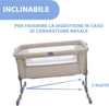Chicco Next2me Essential Culla Neonato, Compatibile Con Diversi Letti, Altezza Regolabile, Inclinabile, Buona Circolazione Dell'aria, Materasso E Borsa Inclusi, Due Colori Disponibili, Stone Re_lux E Dune Re_lux Casa e cucina/Arredamento/Cameretta bambini/Lettini per neonati e bambini/Culle/Lettini da affiancare Sanitaria Gioia del Bimbo - Villa San Giovanni, Commerciovirtuoso.it