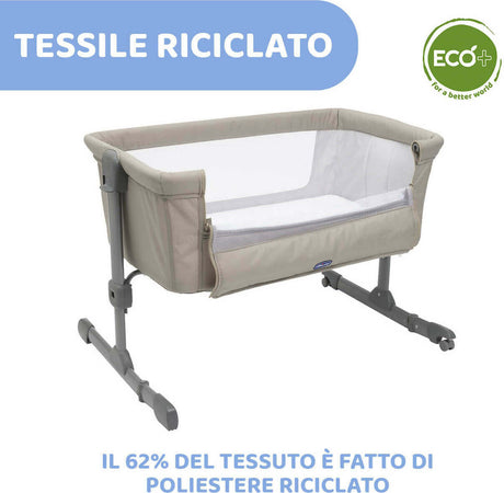 Chicco Next2me Essential Culla Neonato, Compatibile Con Diversi Letti, Altezza Regolabile, Inclinabile, Buona Circolazione Dell'aria, Materasso E Borsa Inclusi, Due Colori Disponibili, Stone Re_lux E Dune Re_lux Casa e cucina/Arredamento/Cameretta bambini/Lettini per neonati e bambini/Culle/Lettini da affiancare Sanitaria Gioia del Bimbo - Villa San Giovanni, Commerciovirtuoso.it