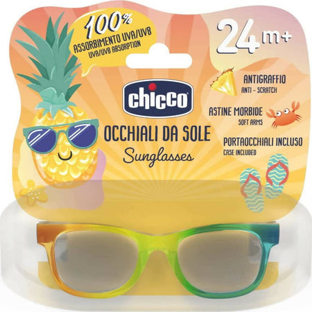 Chicco occhiale da sole bimba 24m+ bimba trasparenti, lenti resistenti e antigraffio, proteggono dai raggiu uva e uvb, montatura flessibile, custodia portaocchiali inclusa, per bambini 24 mesi Moda/Prima infanzia/Abbigliamento/Accessori per bambina/Occhiali da sole Sanitaria Gioia del Bimbo - Villa San Giovanni, Commerciovirtuoso.it