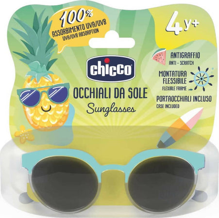 Chicco occhiale da sole bimba 4 anni+, lenti resistenti e antigraffio, proteggono dai raggiu uva e uvb, montatura flessibile, custodia portaocchiali inclusa, per bambini 4 anni Moda/Prima infanzia/Abbigliamento/Accessori per bambina/Occhiali da sole Sanitaria Gioia del Bimbo - Villa San Giovanni, Commerciovirtuoso.it
