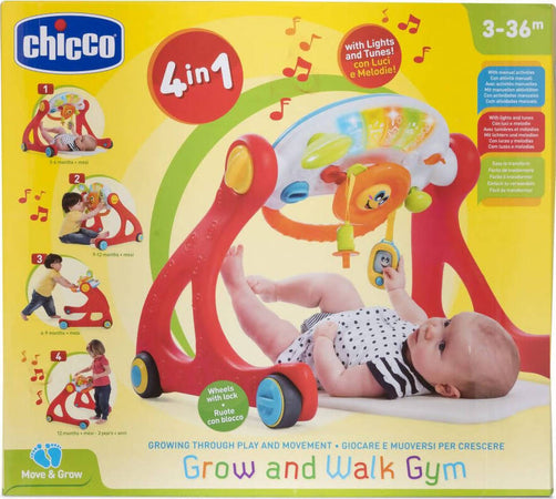 Chicco Palestra Cresci e Cammina Gioco Palestrina Elettronica 4In1 con Luci e Suoni Pannello Elettronico Removibile, 3-36 Mesi Palestra Cresci e Cammina 4in1 Sanitaria Gioia del Bimbo - Villa San Giovanni, Commerciovirtuoso.it