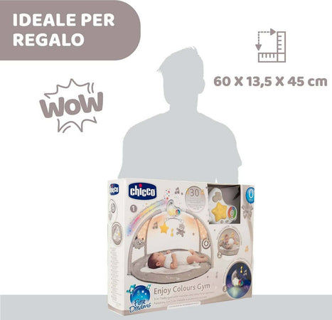 Chicco Palestrina Dei Colori 3in1 Neonato Multifunzione Elettronica Tappeto, Proiettore Stelle, Luce Notturna Removibile E Melodie Rilassanti - Giochi Neonato 0+ Mesi Prima infanzia/Attività e intrattenimento/Tappetini gioco e palestrine Sanitaria Gioia del Bimbo - Villa San Giovanni, Commerciovirtuoso.it
