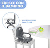 CHICCO Pocket Snack Rialzo Sedia per Bambini 6 Mesi - 3 Anni (15 kg), Seggiolino Pappa Alzasedia da Tavolo Portatile e Regolabile, con Chiusura Compatta e Vassoio Rimovibile - vari colori, saffron, giallo, dark grey, grigio, violetta, sage Prima infanzia/Allattamento e pappa/Seggioloni sedili e accessori/Rialzi sedia Sanitaria Gioia del Bimbo - Villa San Giovanni, Commerciovirtuoso.it