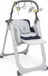 Chicco-Polly-Magic-Relax-Seggiolone-Pappa-Per-0-Mesi---3-Anni-(15-Kg),-Regolabile-4-Ruote,-Reclinabile-A-Sdraietta,-Chiusura-Compatta,-Barra-Gioco-E-Cuscino-Riduttore-Blue-Passion