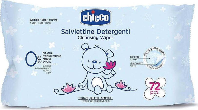 Chicco Salviettine detergenti Prima infanzia/Cambio del pannolino/Salviettine e accessori/Salviette detergenti Scontolo.net - Potenza, Commerciovirtuoso.it
