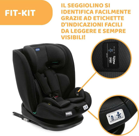 Chicco Seggiolino Auto Mokita I-size, Con Sistema Isofix, Per Bambini Di Altezza Compresa Tra 76 E 150 Cm, Utilizzabile A Partire Dai 15 Mesi, Riduttore Incluso Omologazione Ece R129/03 Omologato Prima infanzia/Seggiolini auto e accessori/Seggiolini auto Sanitaria Gioia del Bimbo - Villa San Giovanni, Commerciovirtuoso.it
