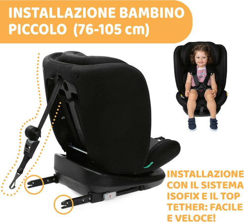 Chicco Seggiolino Auto Mokita I-size, Con Sistema Isofix, Per Bambini Di Altezza Compresa Tra 76 E 150 Cm, Utilizzabile A Partire Dai 15 Mesi, Riduttore Incluso Omologazione Ece R129/03 Omologato Prima infanzia/Seggiolini auto e accessori/Seggiolini auto Sanitaria Gioia del Bimbo - Villa San Giovanni, Commerciovirtuoso.it
