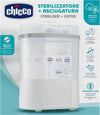 Chicco Sterilizzatore Con Funzione Asciugatura, Sterilizzatore Biberon, Tiralatte E Ciuccio, Con 2 Configurazioni, Funzione Asciugatura, Fino A 6 Biberon Da 330 Ml, Bianco Prima infanzia/Allattamento e pappa/Allattamento con biberon/Sterilizzatori Sanitaria Gioia del Bimbo - Villa San Giovanni, Commerciovirtuoso.it