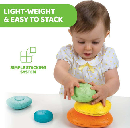 Chicco Stone Balance, Gioco Impilabile Con 5 Pietre Di Colori, Forme E Dimensioni Diverse, Realizzato In Plastica Riciclata, Made In Italy - Giochi Educativi 6 Mesi - 3 Anni Giochi e giocattoli/Costruzioni/Blocchi impilabili Sanitaria Gioia del Bimbo - Villa San Giovanni, Commerciovirtuoso.it