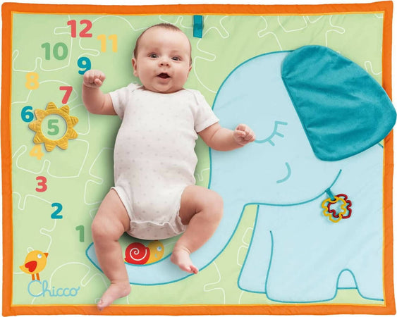 Chicco, Tappeto Complimese Per Scattare Tante Foto Ricordo Con Anello Dentizione In Plastica Riciclata, Giochi Neonati 0 Mesi+ Prima infanzia/Attività e intrattenimento/Tappetini gioco e palestrine Sanitaria Gioia del Bimbo - Villa San Giovanni, Commerciovirtuoso.it