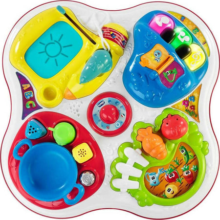 Chicco Tavolo Cresci e Impara Bilingue, Tavolino Multiattività Bambini Italiano/Inglese, Gioco Educativo Elettronico Interattivo e Parlante con Effetti Sonori e Luminosi, Giochi per Bambini 1-4 Anni Giochi e giocattoli/Giocattoli prima infanzia/Giochi musicali Sanitaria Gioia del Bimbo - Villa San Giovanni, Commerciovirtuoso.it