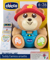 Chicco teddy l’amico orsetto, orso parlante e interattivo, gioco educativo ed evolutivo bilingue italiano/inglese, con curiosità sugli animali, 2 modalità di gioco, giochi educativi 6 mesi - 3 anni Giochi e giocattoli/Giocattoli prima infanzia/Giochi musicali Sanitaria Gioia del Bimbo - Villa San Giovanni, Commerciovirtuoso.it