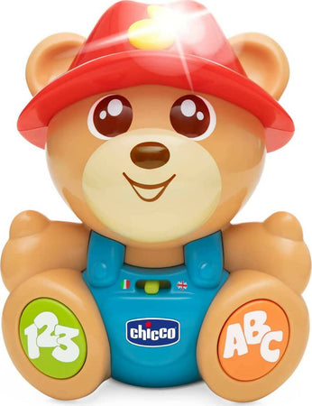 Chicco teddy l’amico orsetto, orso parlante e interattivo, gioco educativo ed evolutivo bilingue italiano/inglese, con curiosità sugli animali, 2 modalità di gioco, giochi educativi 6 mesi - 3 anni Giochi e giocattoli/Giocattoli prima infanzia/Giochi musicali Sanitaria Gioia del Bimbo - Villa San Giovanni, Commerciovirtuoso.it