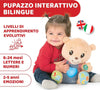 Chicco teddy orso delle emozioni, peluche evolutivo interattivo bilingue italiano/inglese, gioco educativo con emozioni, numeri e lettere, pupazzo con luci e canzoni - giochi bambini 6 mesi - 5 anni Giochi e giocattoli/Giocattoli prima infanzia/Giochi musicali Sanitaria Gioia del Bimbo - Villa San Giovanni, Commerciovirtuoso.it