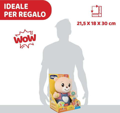 Chicco teddy orso delle emozioni, peluche evolutivo interattivo bilingue italiano/inglese, gioco educativo con emozioni, numeri e lettere, pupazzo con luci e canzoni - giochi bambini 6 mesi - 5 anni Giochi e giocattoli/Giocattoli prima infanzia/Giochi musicali Sanitaria Gioia del Bimbo - Villa San Giovanni, Commerciovirtuoso.it