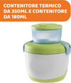 Chicco Thermos Portapappa System Easy Meal Contenitore Termico 350ml per Alimenti Contenitore 180ml Con Cucchiaio Da Viaggio E Custodia Mantiene La Temperatura Fino a 6 Ore 14.5x14.5x19.5cm Casa e cucina/Organizzazione interni/Contenitori e barattoli da cucina/Thermos/Barattoli per alimenti isolati Sanitaria Gioia del Bimbo - Villa San Giovanni, Commerciovirtuoso.it