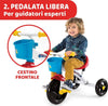 Chicco Triciclo Bambini U-GO 2in1, Triciclo Bimba e Bimbo con Maniglione ad Altezza Regolabile, Cinture di Sicurezza e Cestello Portaoggetti, Max 20 kg, Giochi per Bambini 18 Mesi, 5 Anni Giocattolo Sanitaria Gioia del Bimbo - Villa San Giovanni, Commerciovirtuoso.it